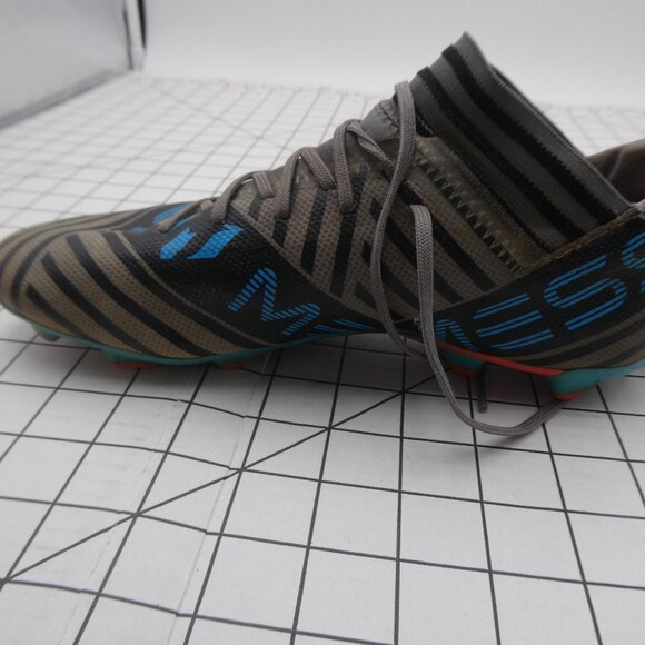 Adidas Nemeziz Soccer Cleats - Size US mens 7 (UK 6-1/2) - Grey/Blue - Picture 6 of 13